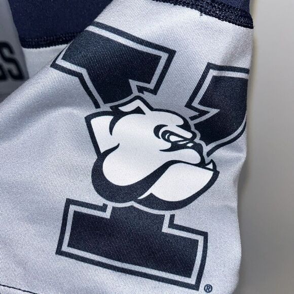 Womens Compression Yale University Bulldogs Stretch Cropped Yoga Gym Work Out M - Picture 2 of 6
